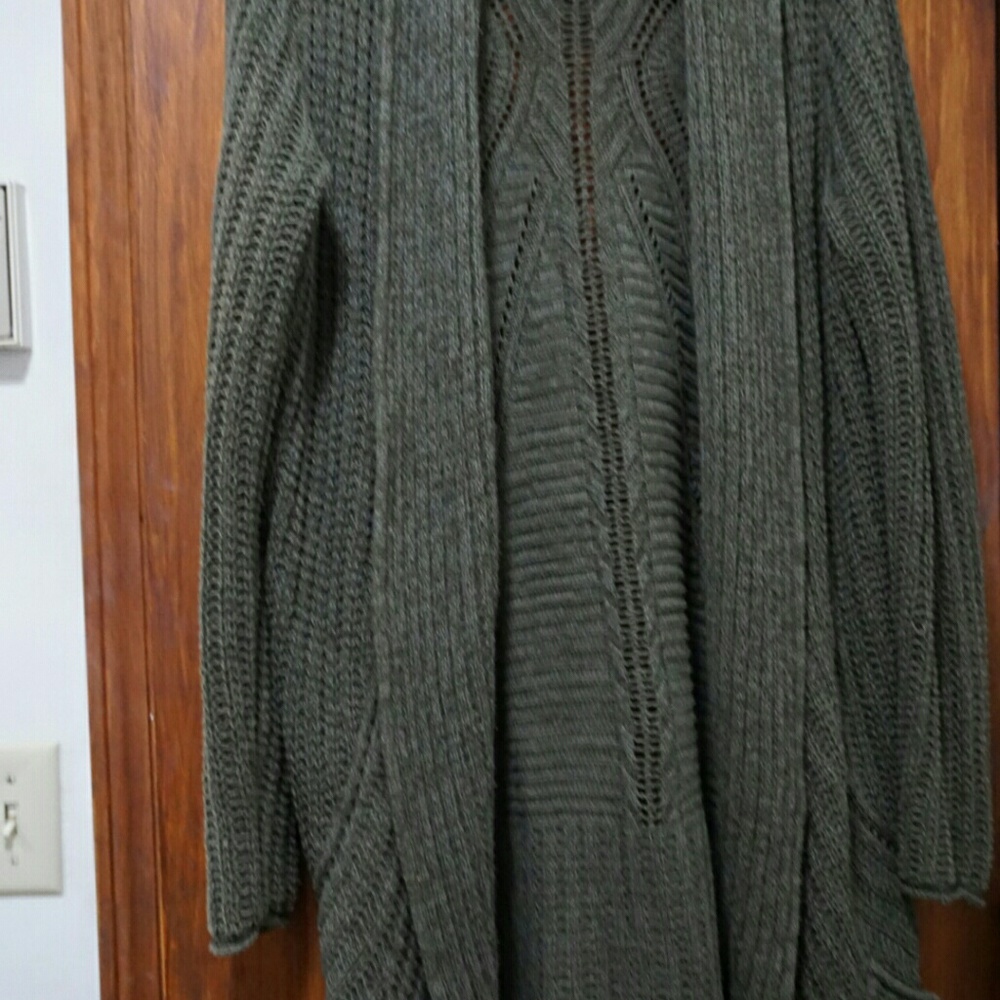 Army gGreen Cardigan